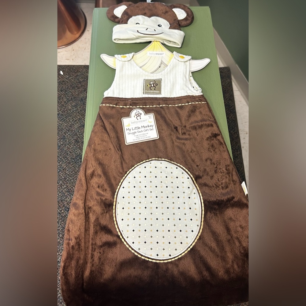My Little Monkey Snuggle Sack Gift